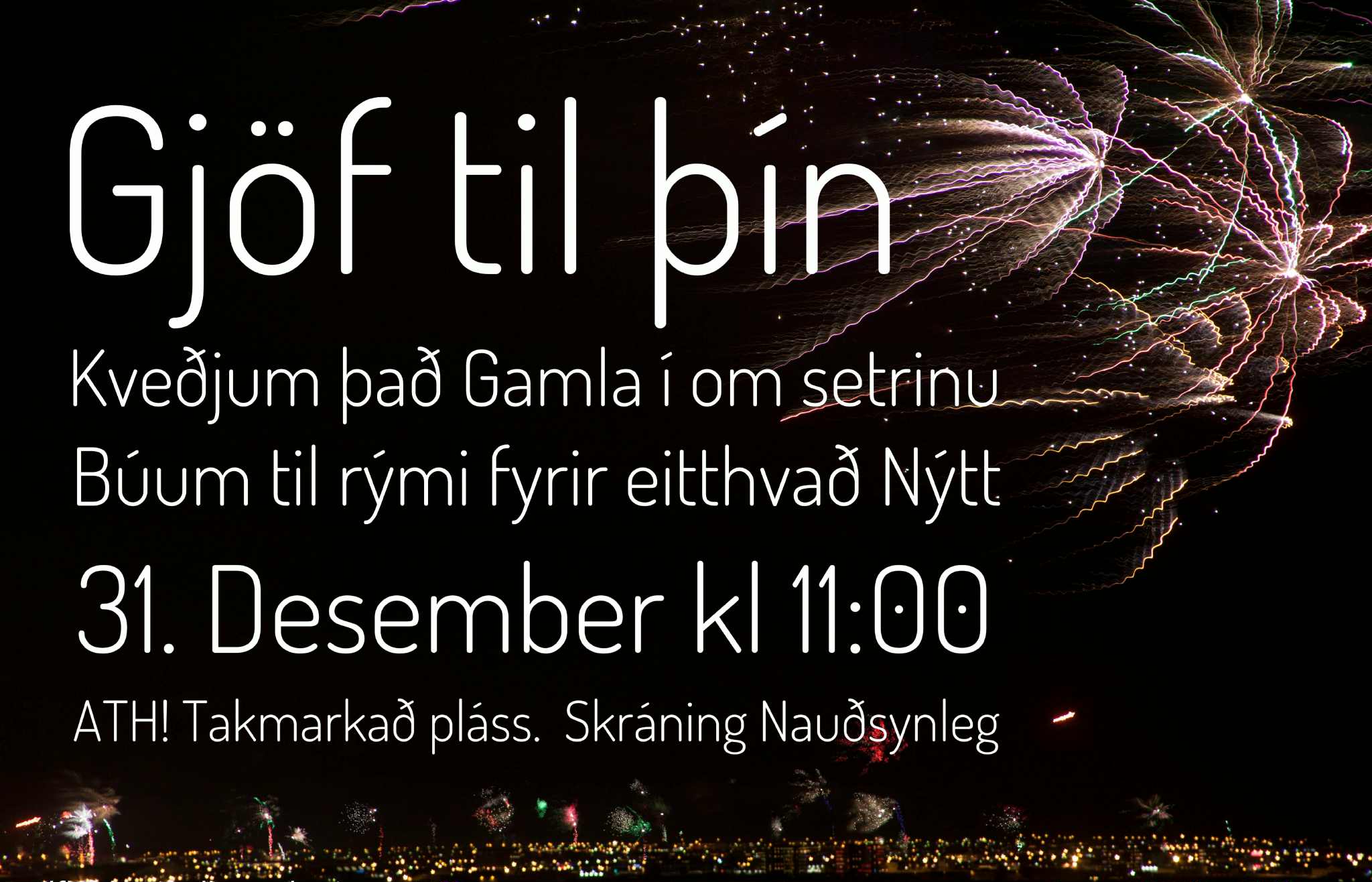 Kveðjum Það Gamla